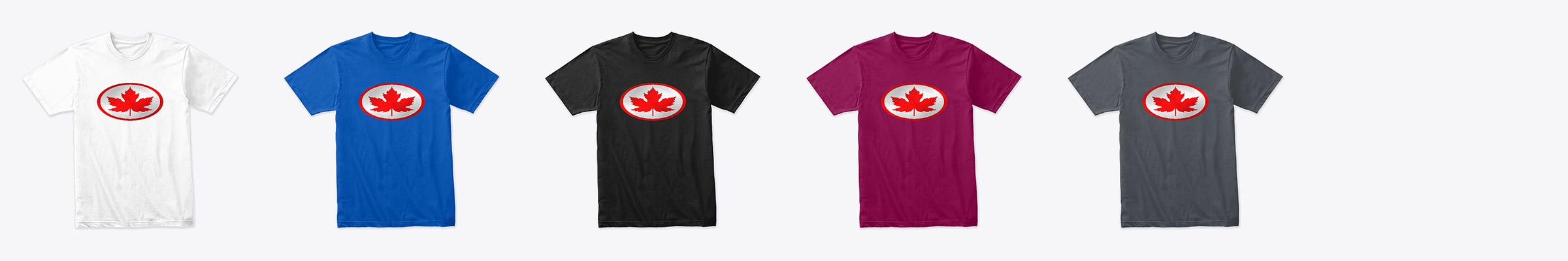 'Leaf Man' Unisex-Men's Canada T Shirt Red and Silver Logo Canada Clothing Online: 'Leaf Man' Unisex-Men's Canada T Shirt Red and Silver Logo